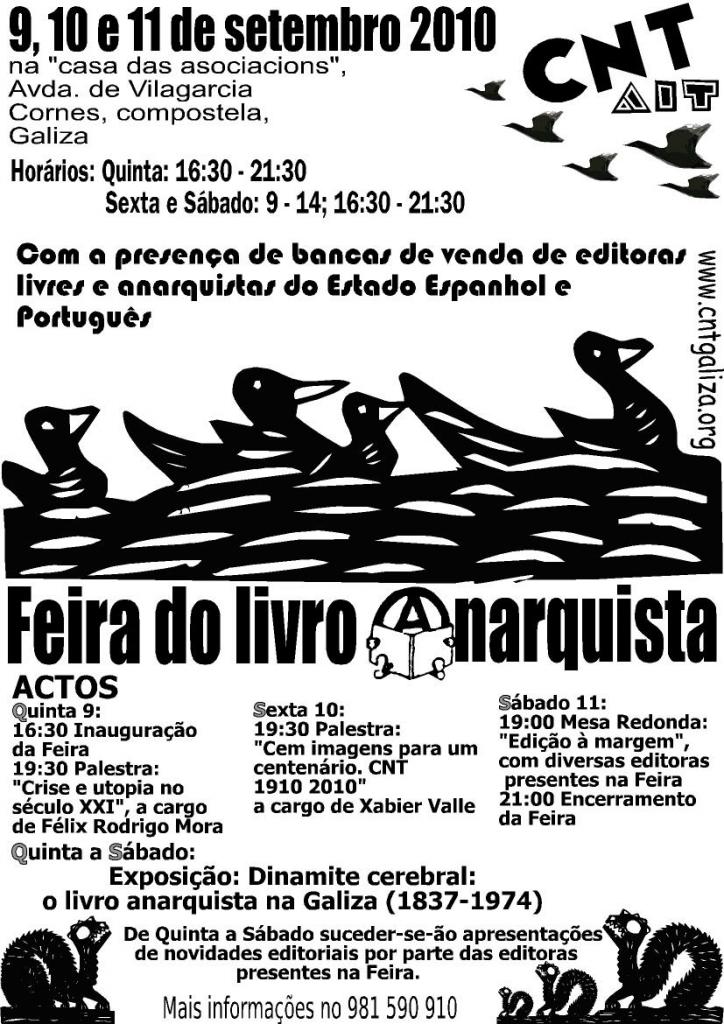 feria libro anarquista compostela