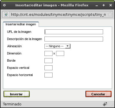 Insertar imagen